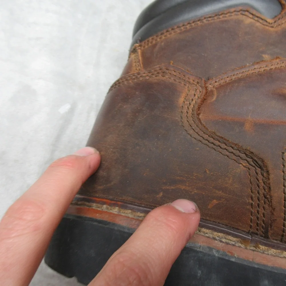 Thorogood Mens Boots 11W Brown Leather‎ 6